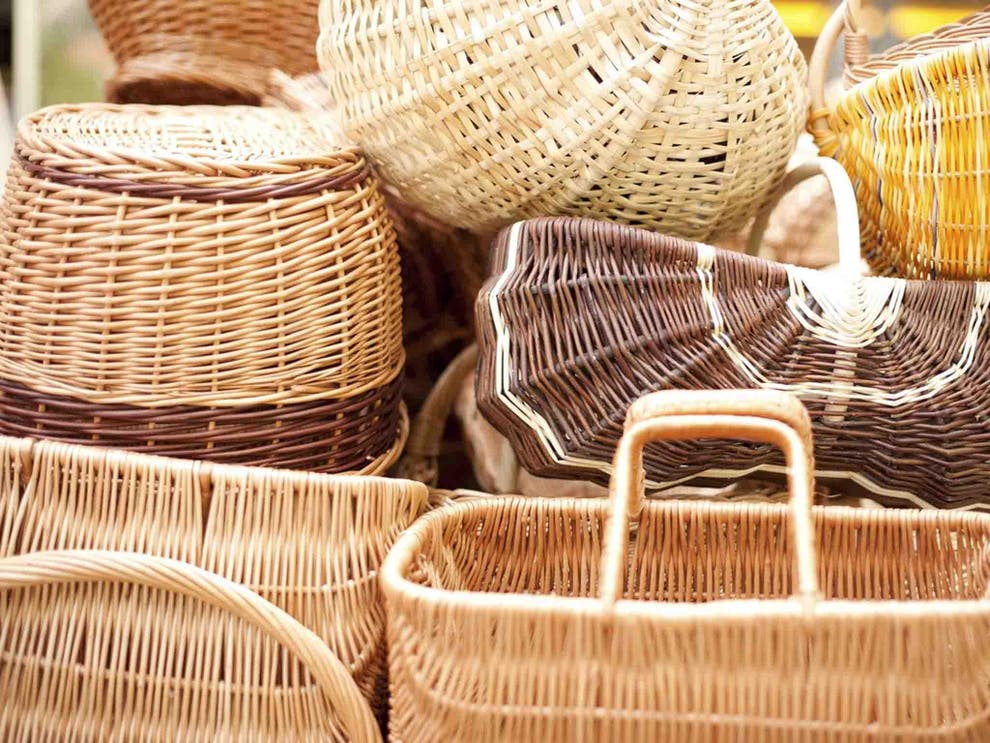 baskets and bags