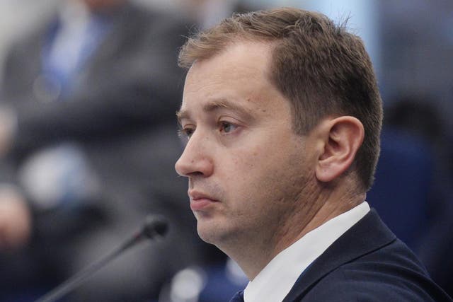 Sergei Millian, president of the Russian American Chamber of Commerce, at an energy forum in Moscow