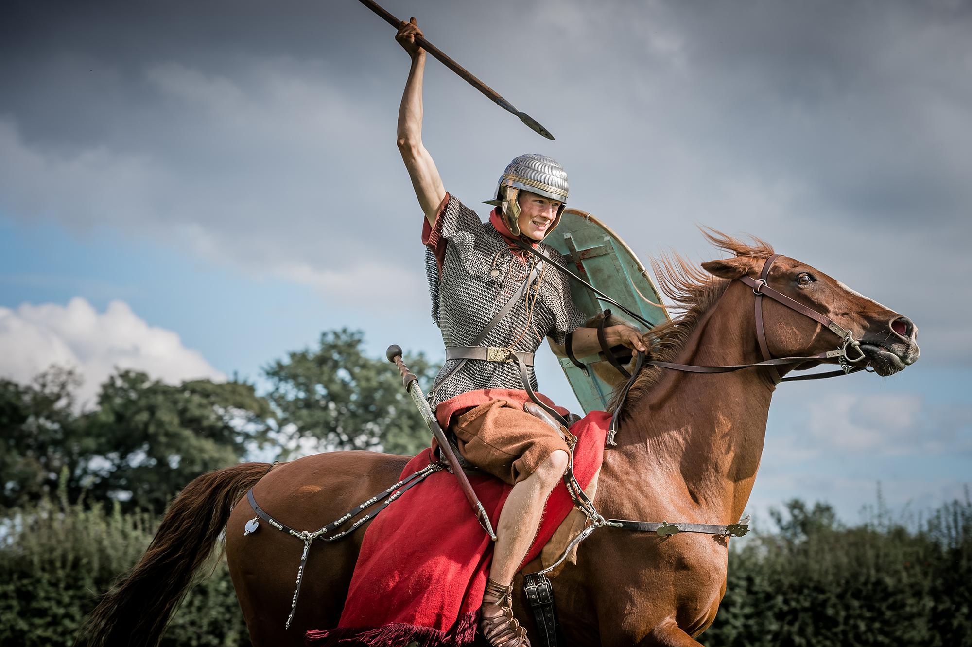 The Hadrian's Cavalry exhibition organisers will also be hosting the largest ever Roman re-enactment (Visit Britain )