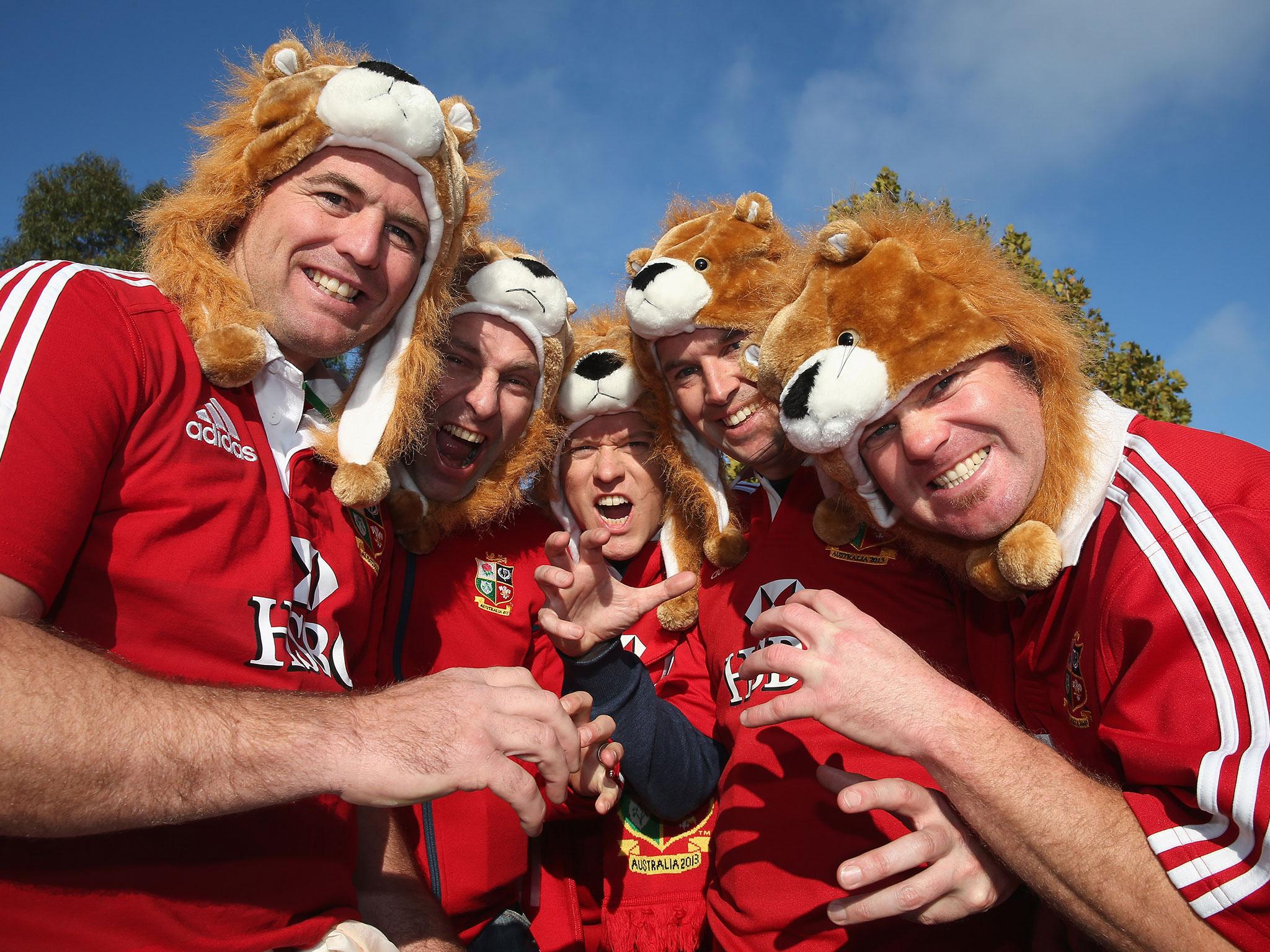 British and Irish Lions fans are being put up by their New Zealand counterparts