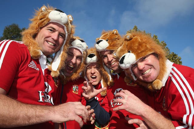 British and Irish Lions fans are being put up by their New Zealand counterparts
