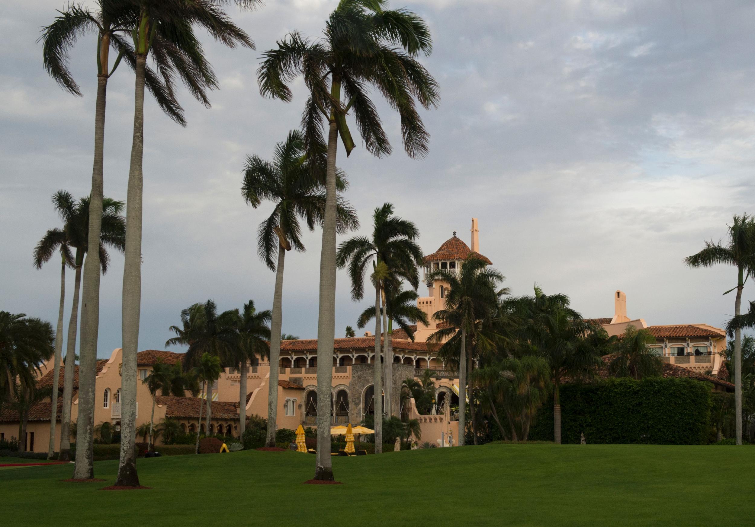 The Mar-a-Lago resort in Palm Beach, Florida