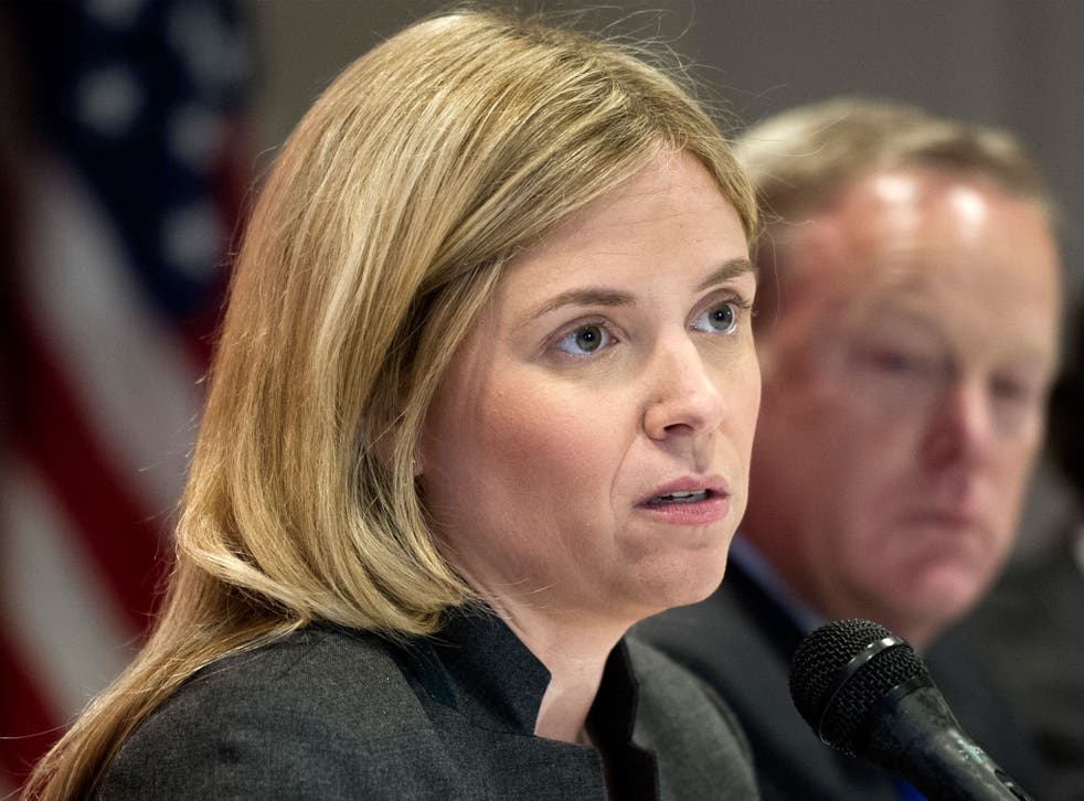 Katie Walsh, a top aide to President Donald Trump who is exiting the administration
