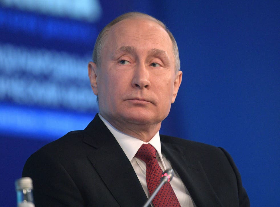 Russian President Vladimir Putin strongly denied the claims of meddling