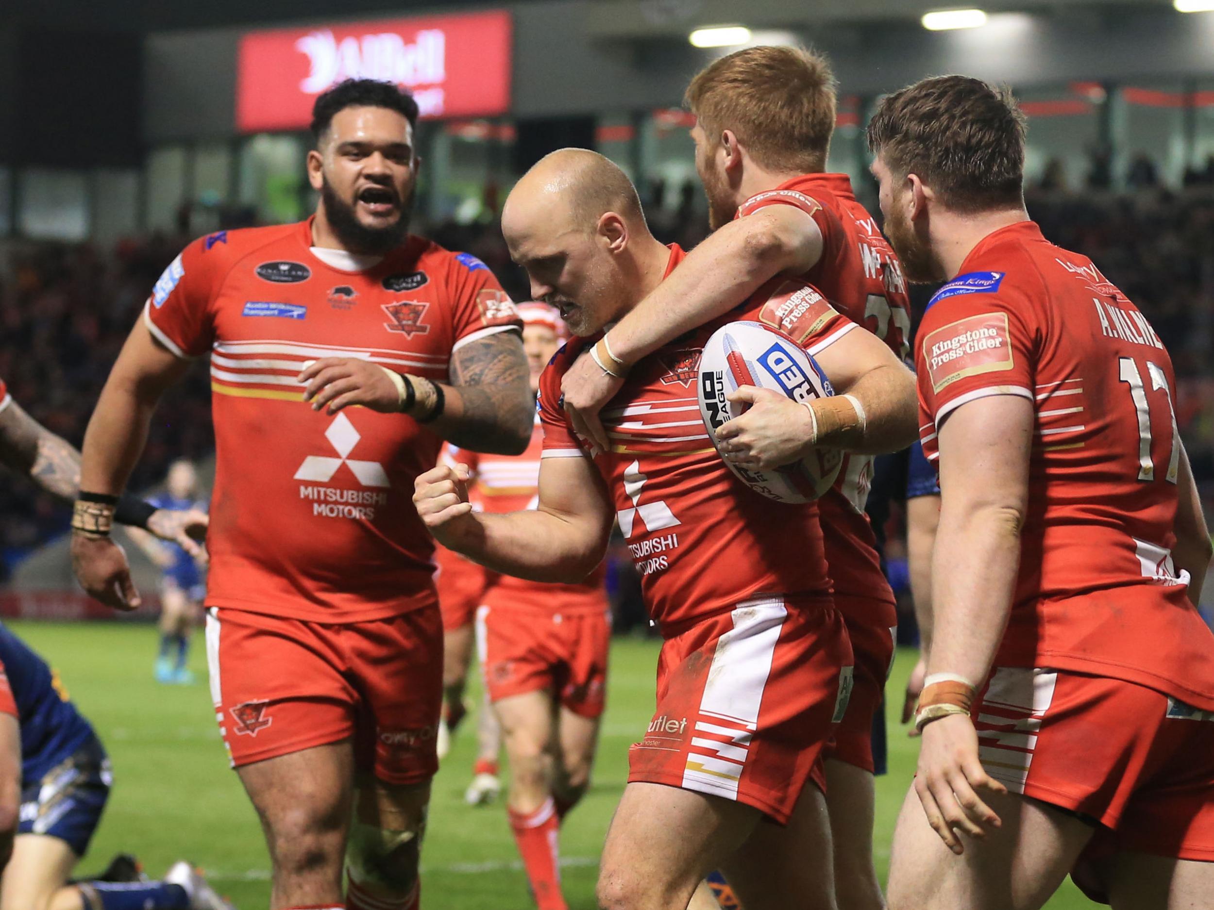 It is Salford's fifth win from eight games