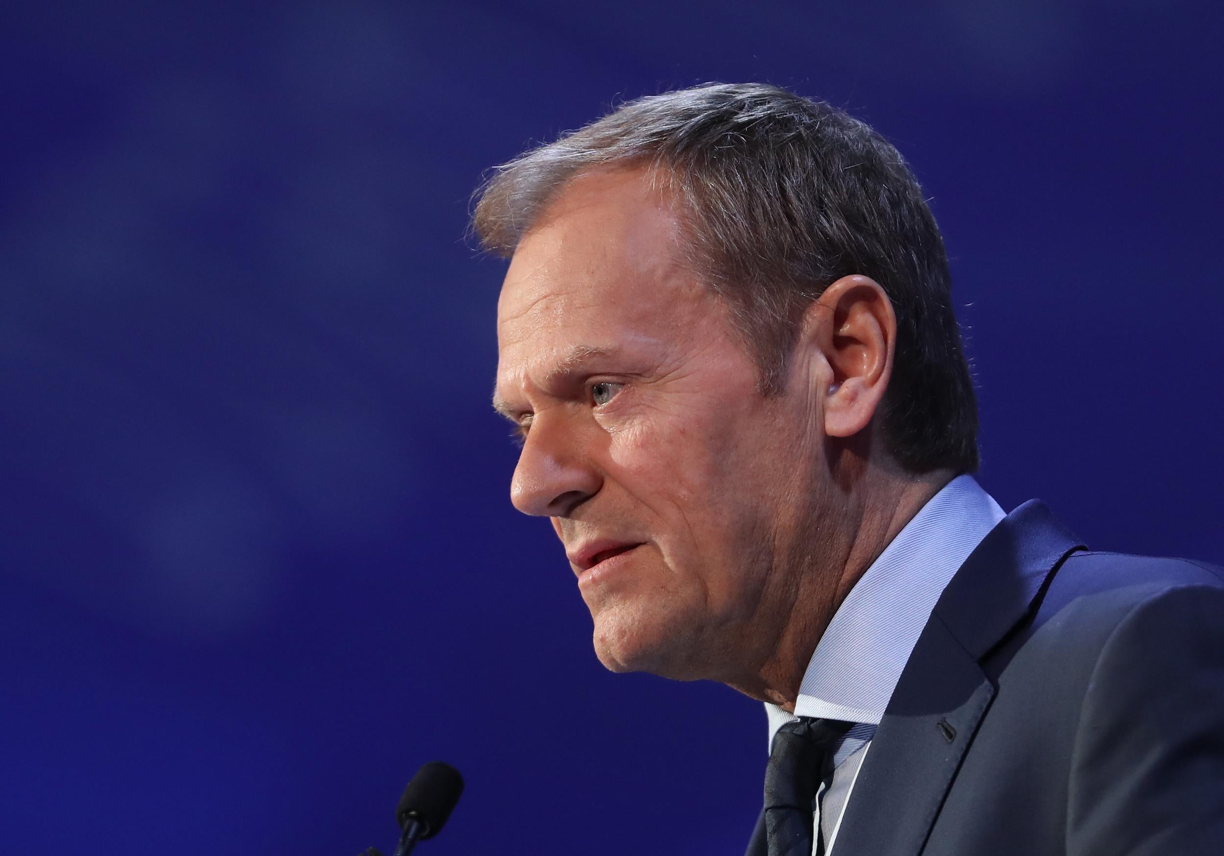 European Council President Donald Tusk said he was sure ‘it must be a misunderstanding’