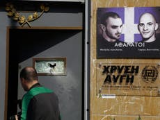 Greek far-right party's offices attacked with sledgehammers