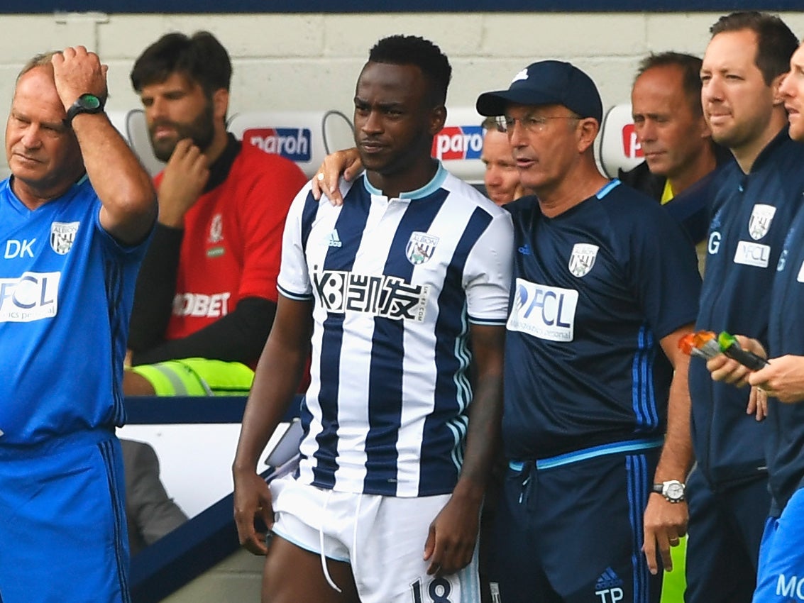 Berahino insisted he was not protected by Pulis or the club