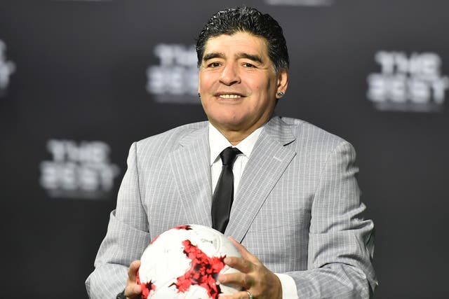 Diego Maradona is unhappy with Konami's use of his image