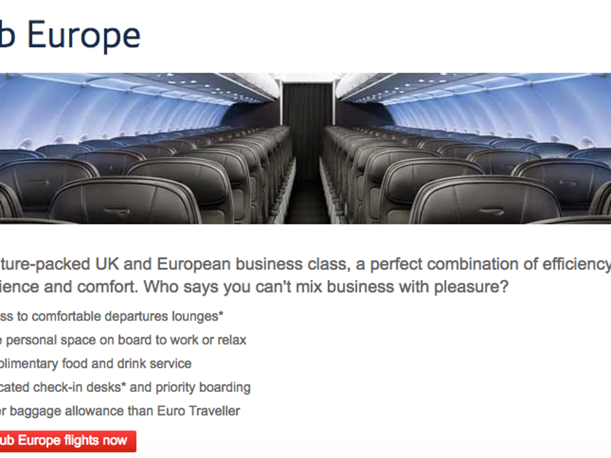 Euro traveller british airways baggage allowance hotsell