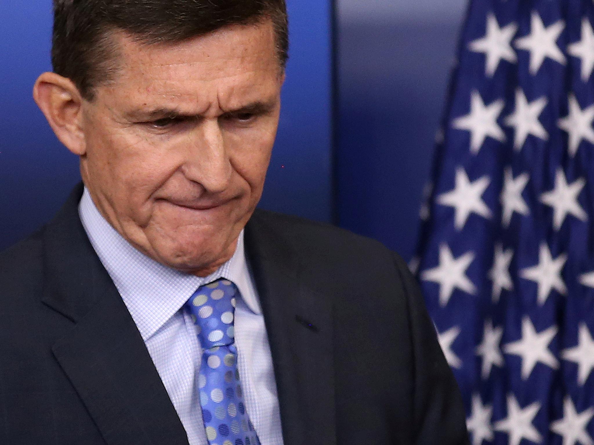 Flynn was forced out of the White House 24 days after Inauguration