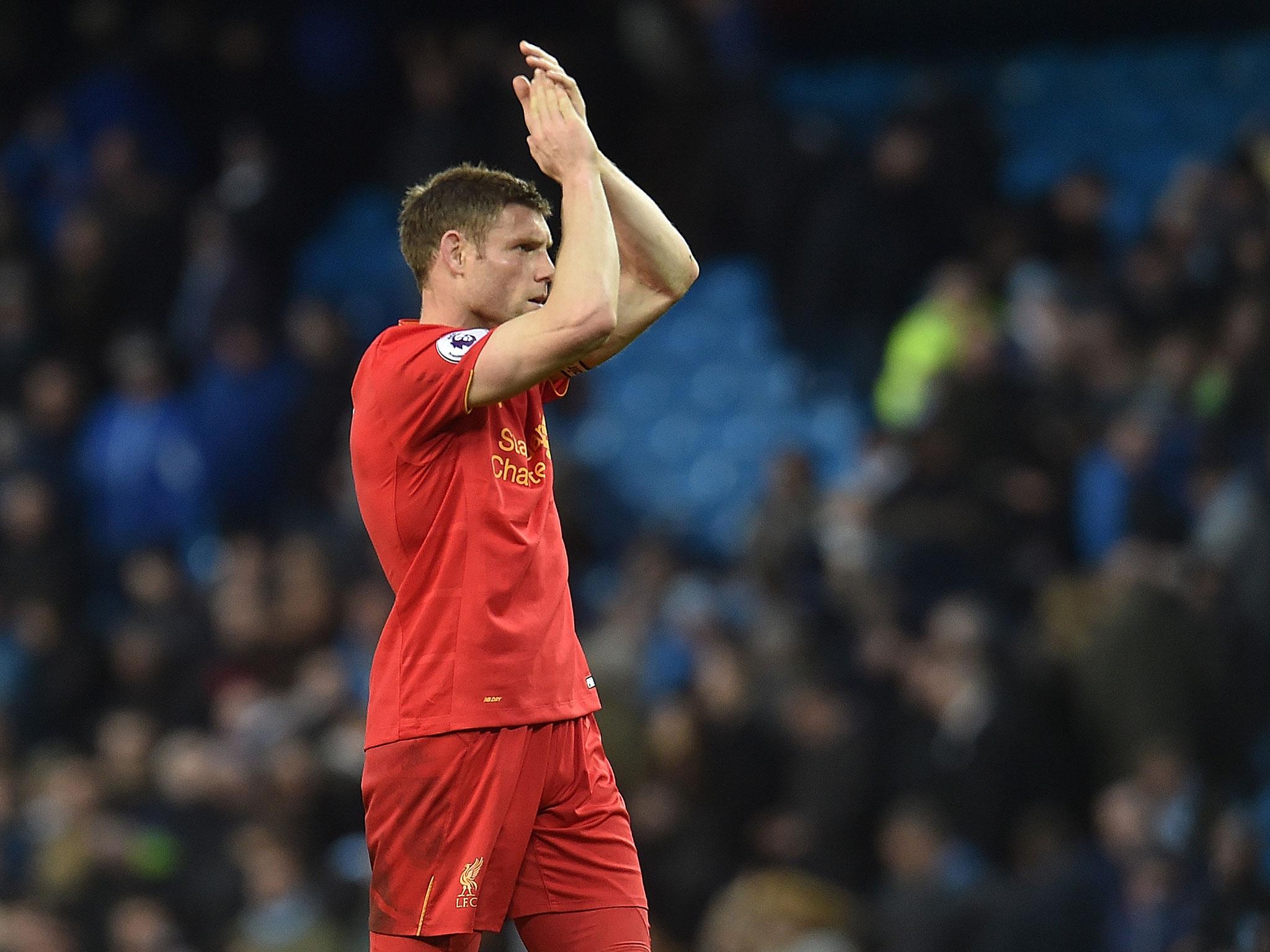 &#13;
Milner has been playing out of position for most of the season (Getty)&#13;