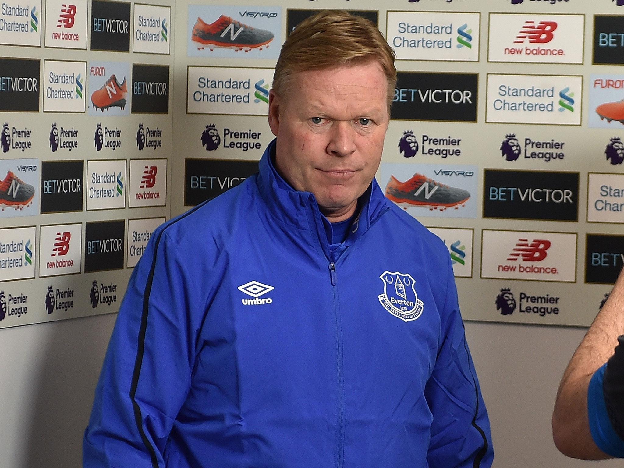 Ronald Koeman's claim that football is 'a man's game' caused controversy after the Merseyside derby