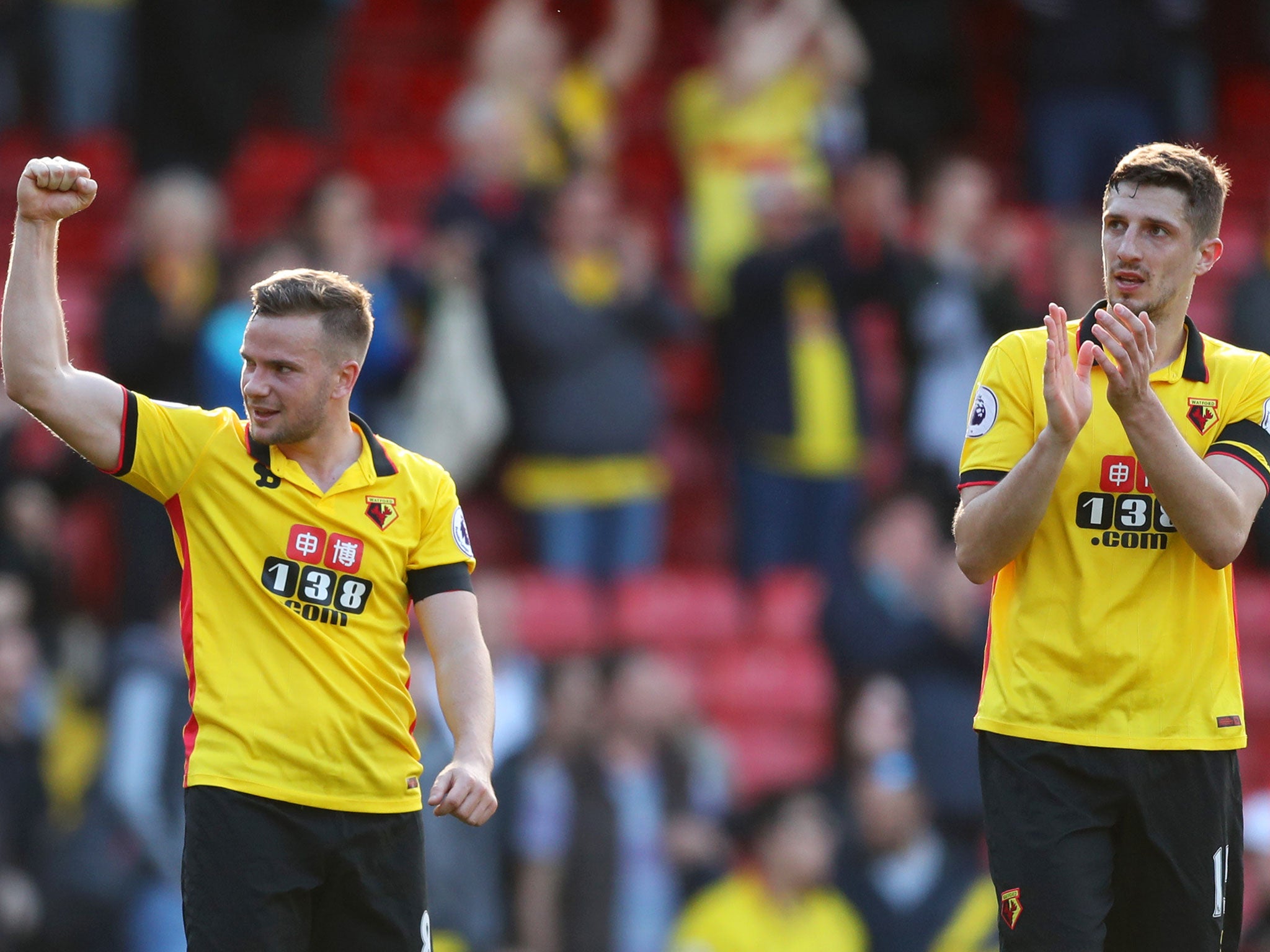 Watford now sit in tenth with 34 points to their name