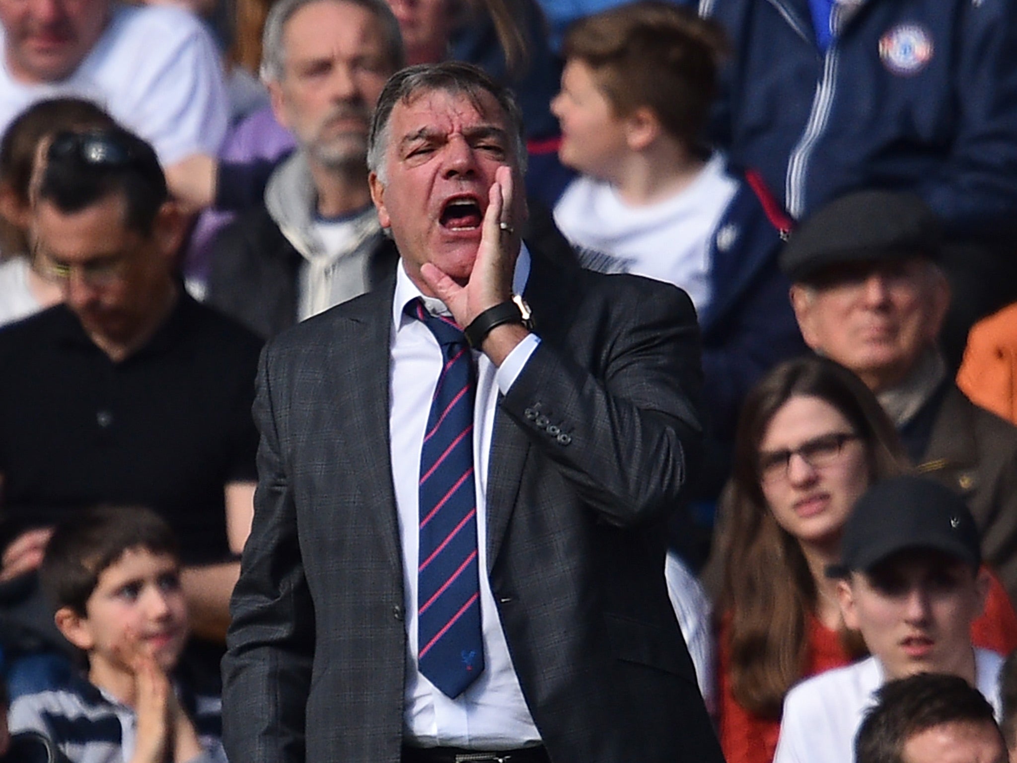 Sam Allardyce was impressed with his players' grit and determination