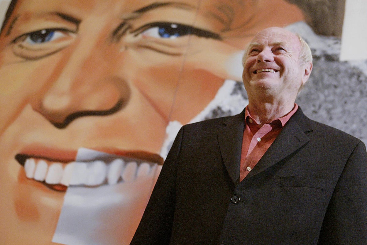 James Rosenquist, pop art contemporary of Andy Warhol and Roy ...