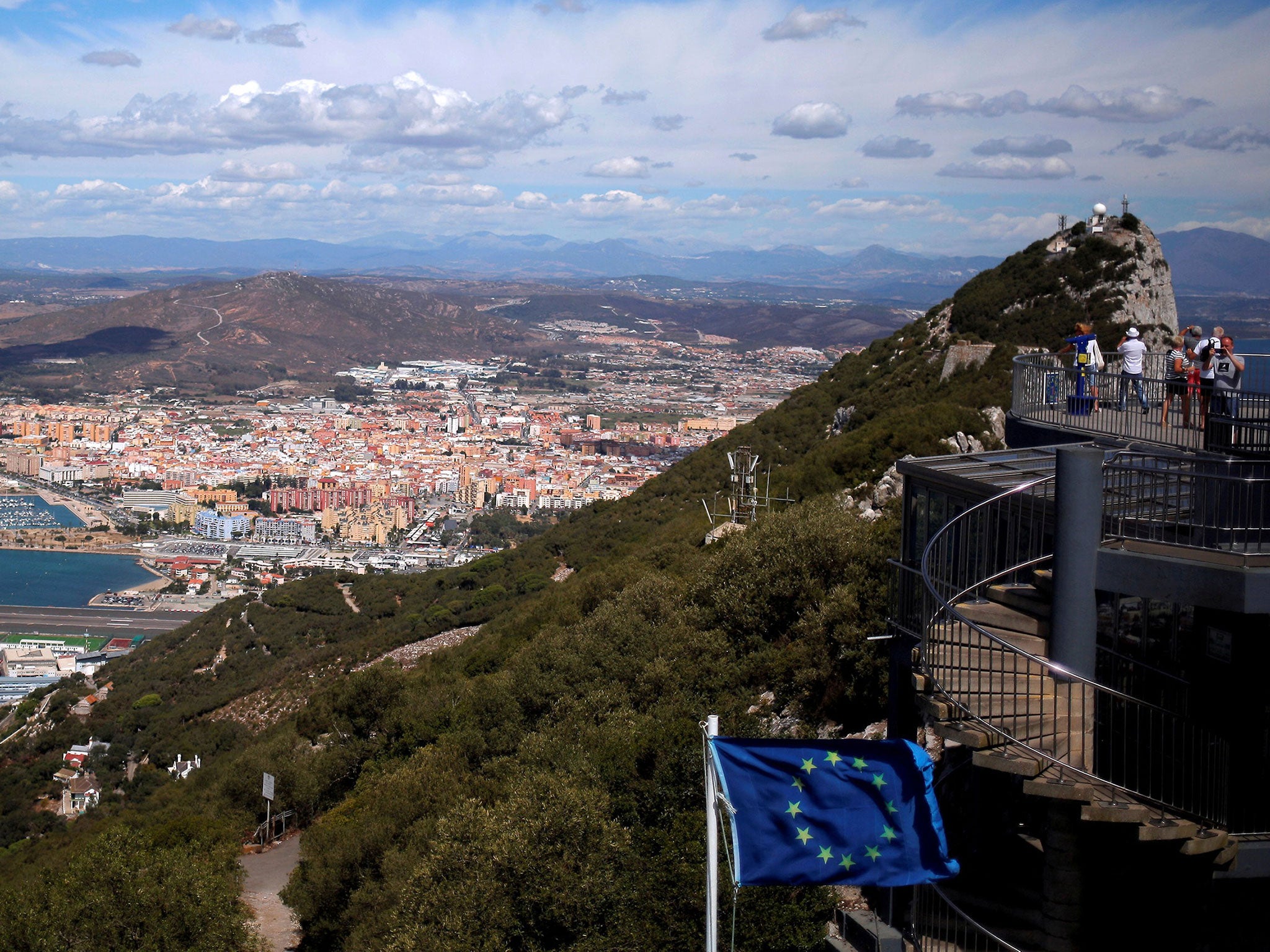Gibraltar flies the EU flag now, and only 4 per cent of residents voted for Brexit