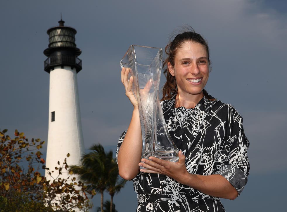 Konta's win in Miami is the biggest of her career