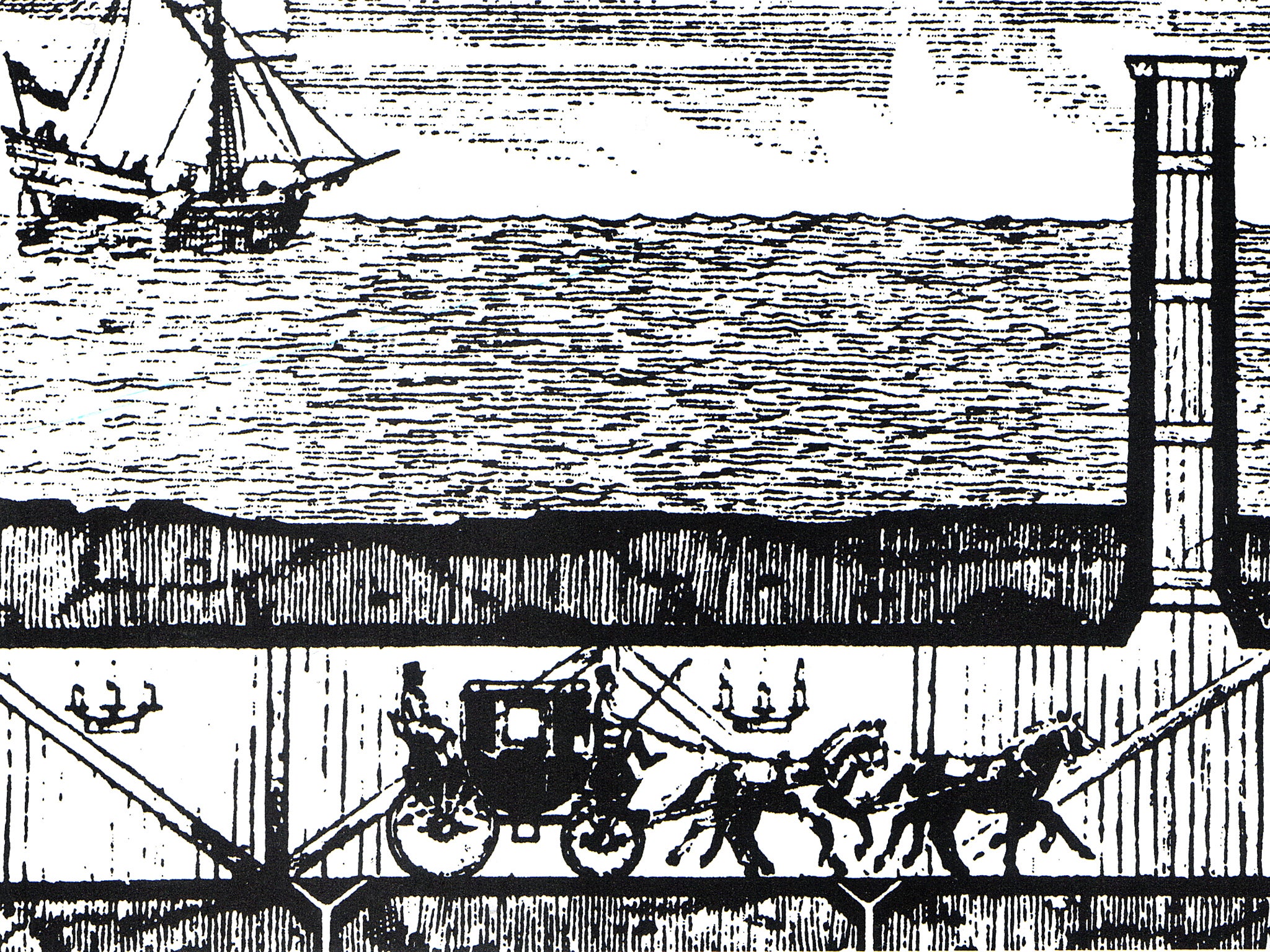 Albert Mathieu-Favier's 1802 proposal for a coach service beneath the Channel