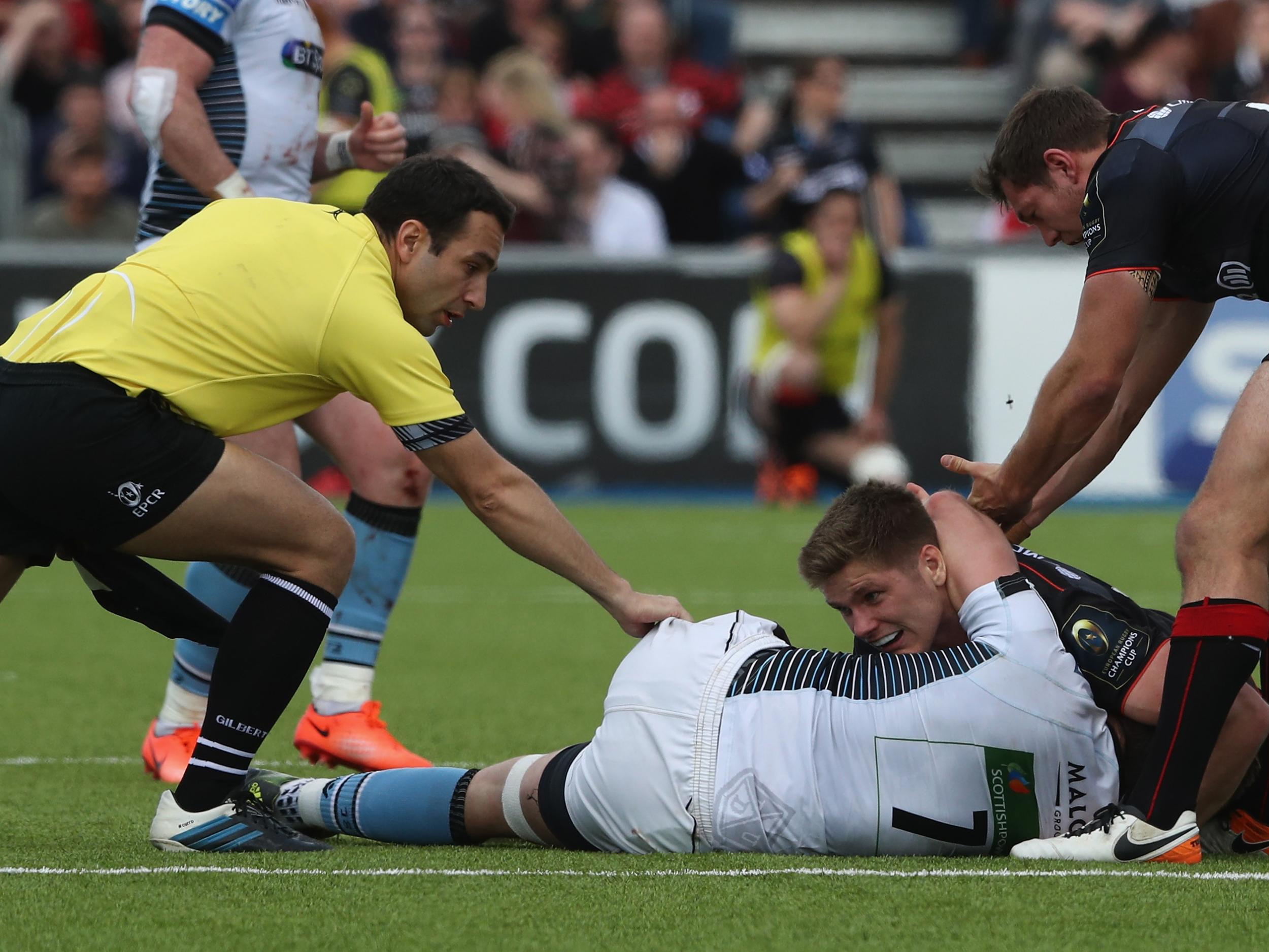 Wilson scored a consolation try late on