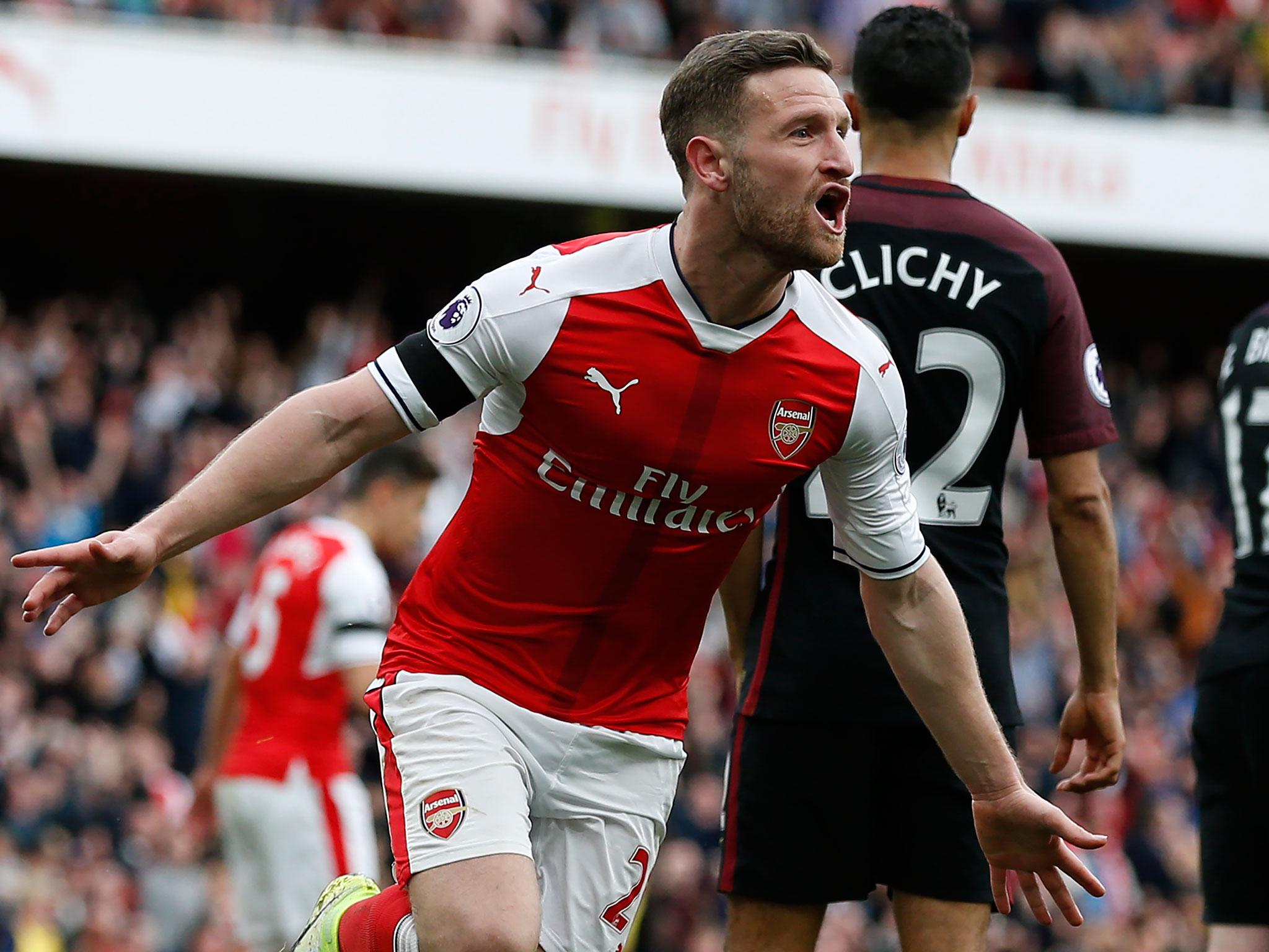 Shkodran Mustafi headed in a second-half equaliser to earn a share of the points at the Emirates