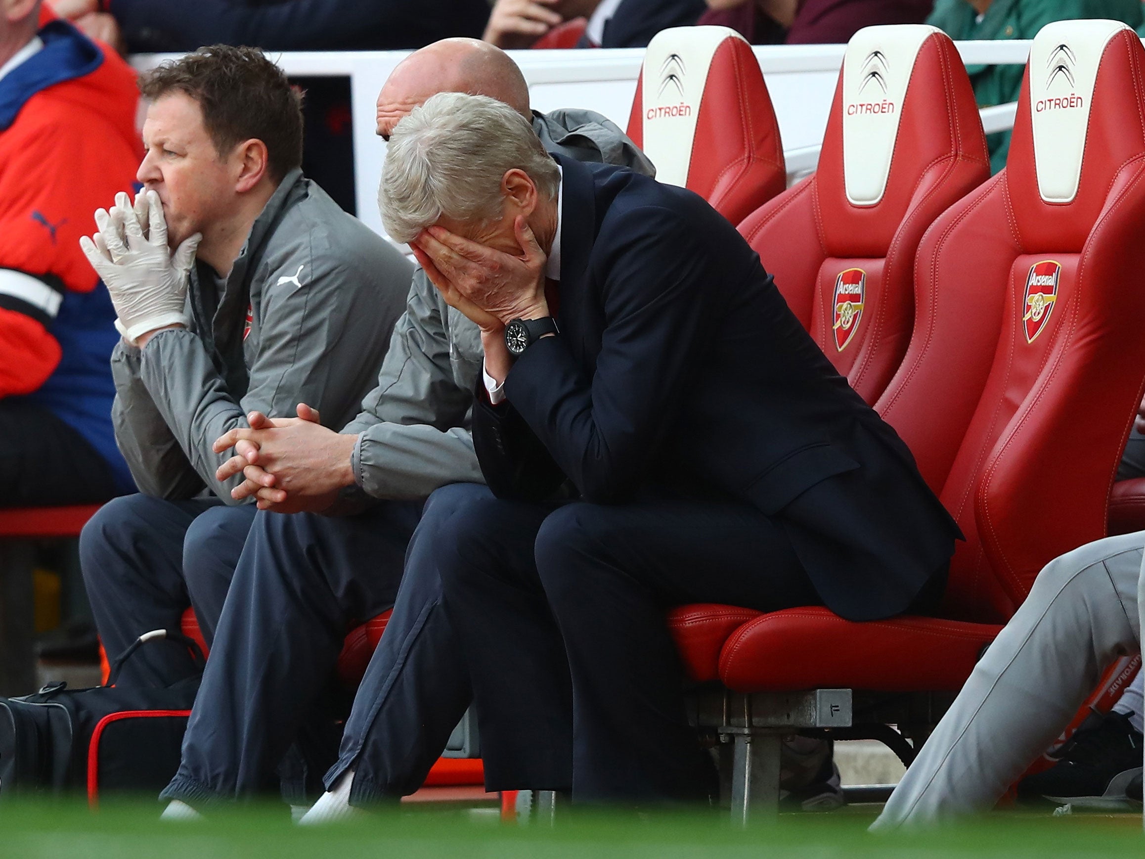 Arsene Wenger's side were punished for their frantic start to the game