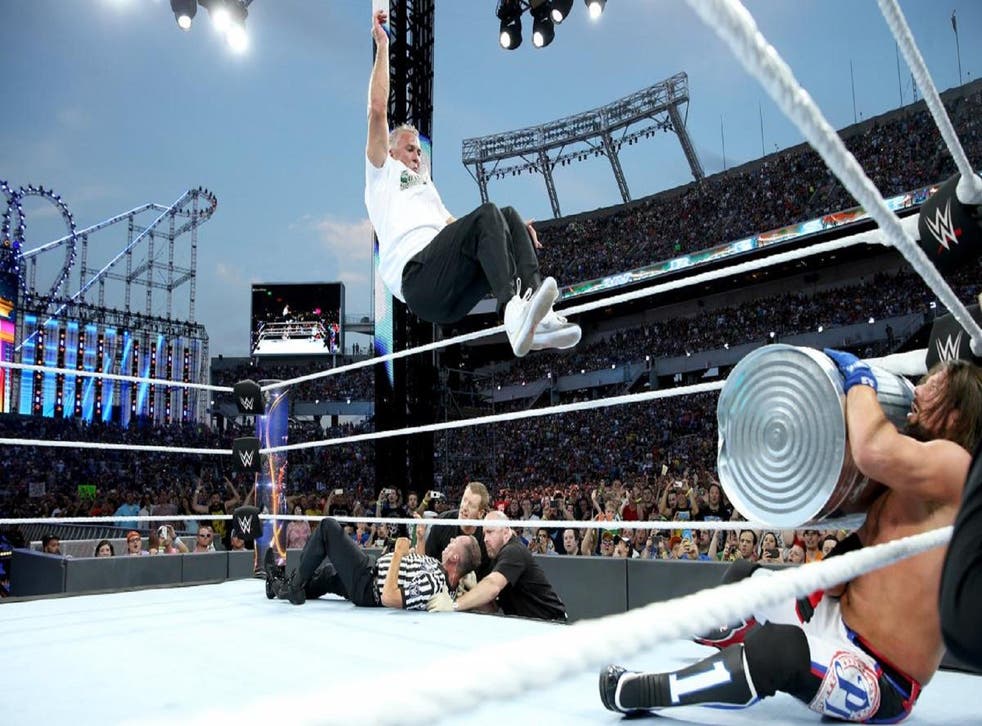 Wrestlemania 33 Live The Undertaker Retires After Defeat By Roman Reigns As Brock Lesner Finally Beats Goldberg The Independent The Independent Wrestlemania 33 Live The Undertaker Retires After Defeat By Roman Reigns As Brock Lesner Finally Beats Goldberg The Independent The Independent