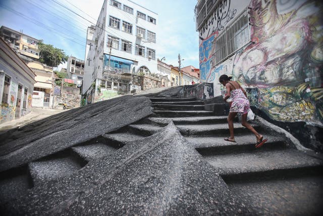 Built by enslaved Africans, the Pedra do Sal is part of Rio's black heritage - but, locals say, the authorities are whitewashing the city's history