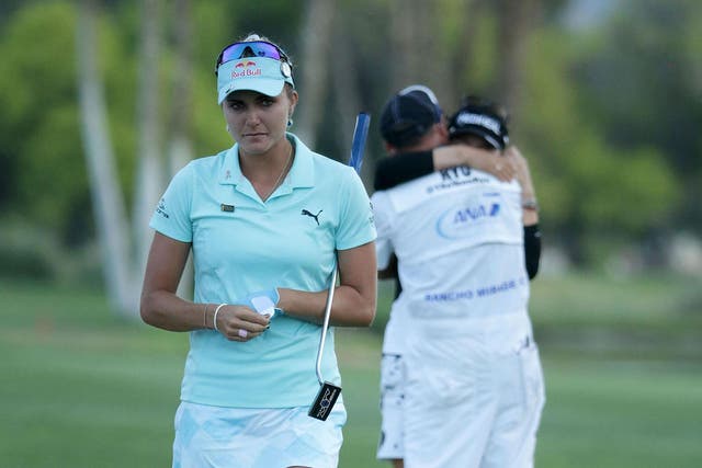 Lexi Thompson was left heartbroken by the whole episode