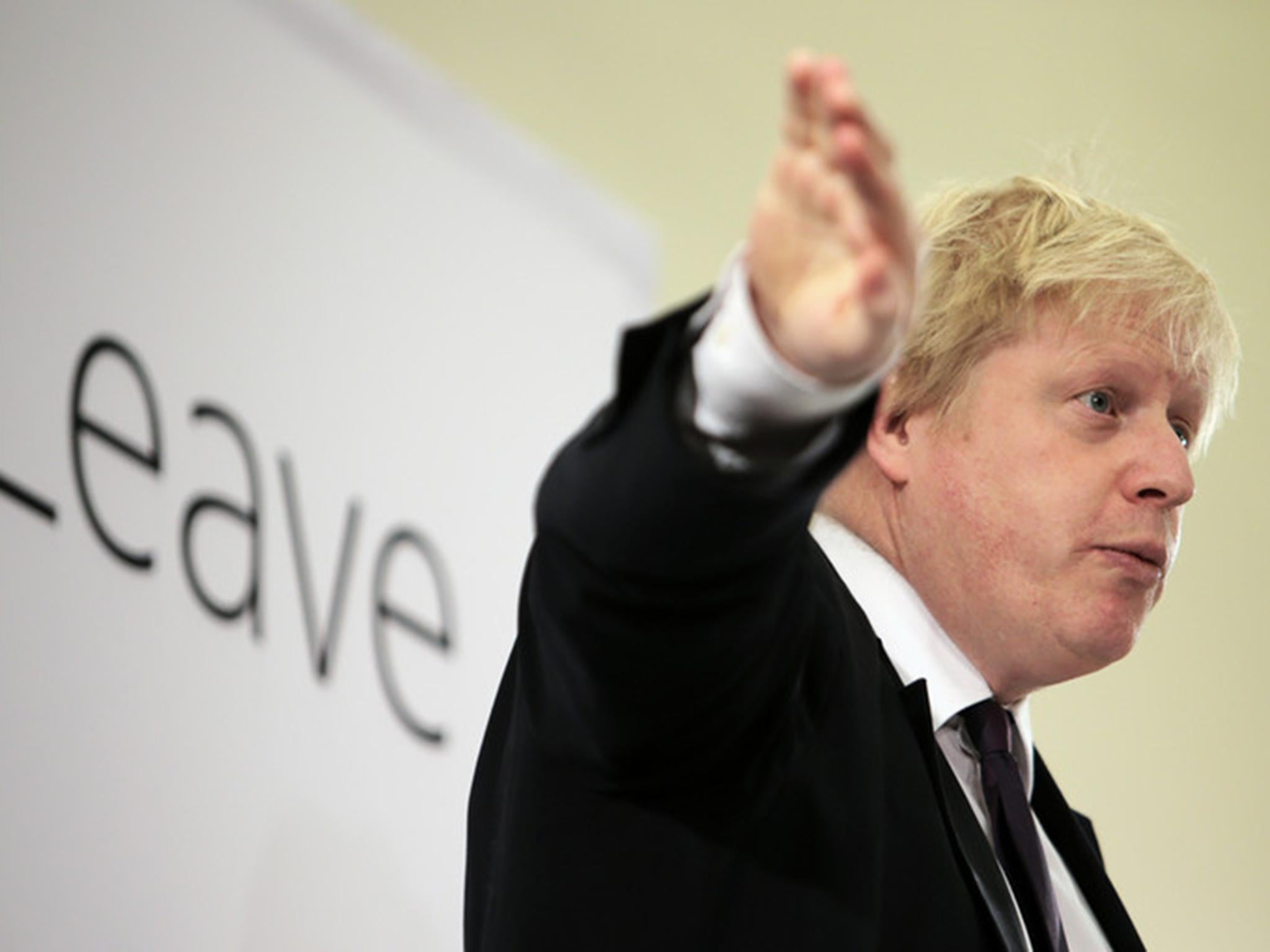 Boris Johnson: 'reprehensible'