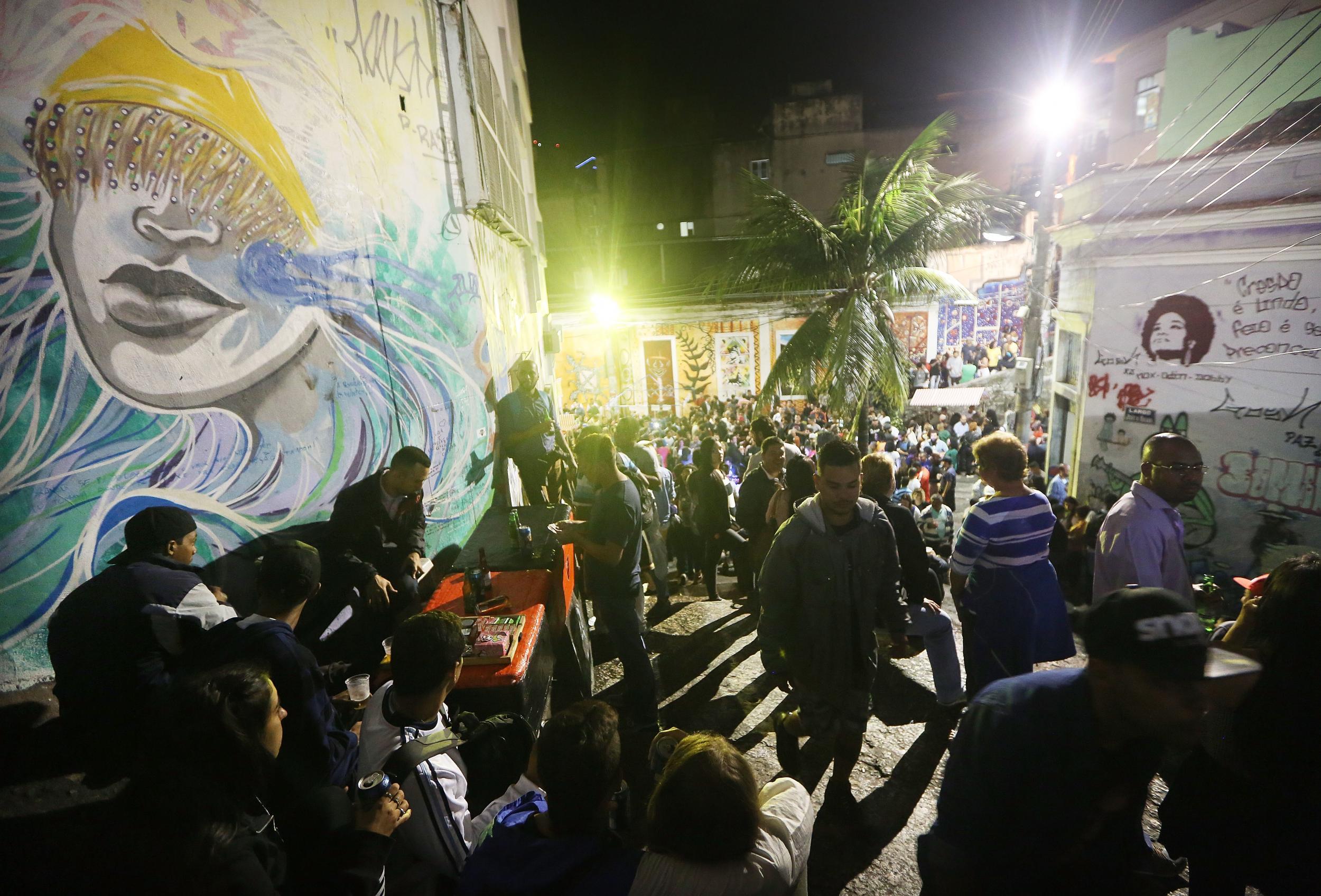 Pedra do Sal is now home to a weekly samba party, but it's been a place of black resistance throughout history