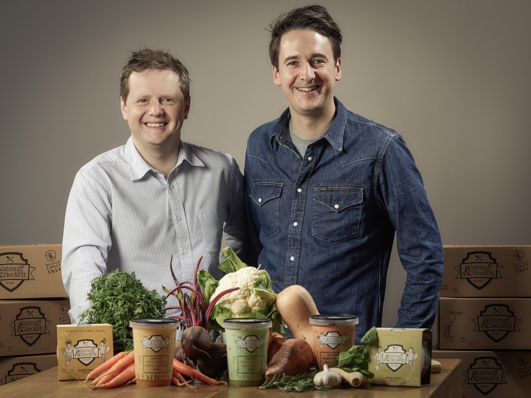 Watmuff & Beckett, a brand of upmarket ready meals, was founded in Bath six years ago by Andrew Watmuff and Michael Beckett