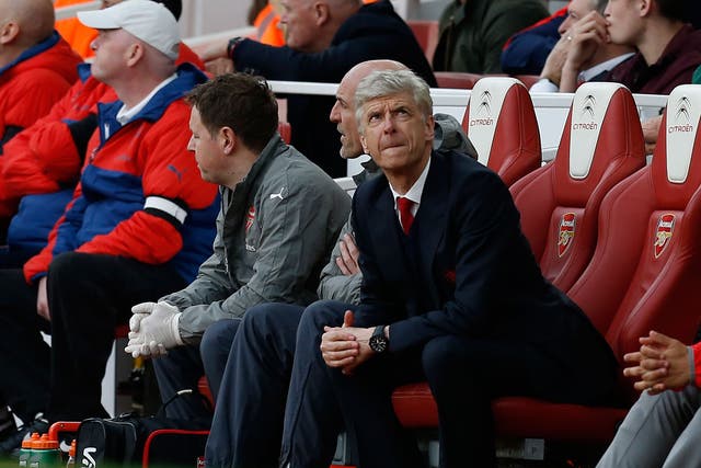 This could be the first season Arsenal miss out on a top-four finish under Arsene Wenger