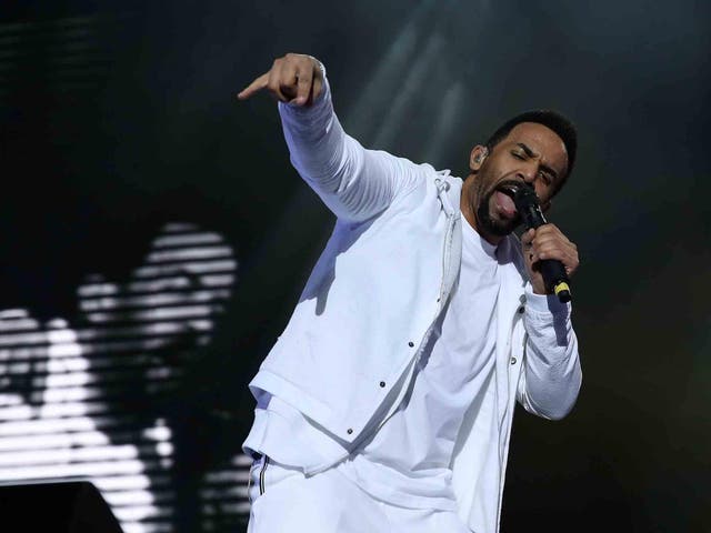 Craig David performs live on stage at the O2 Arena on March 25, 2017 in London