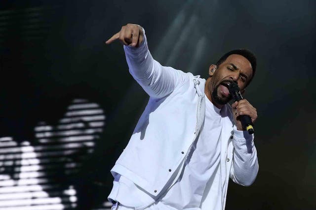 Craig David performs live on stage at the O2 Arena on March 25, 2017 in London