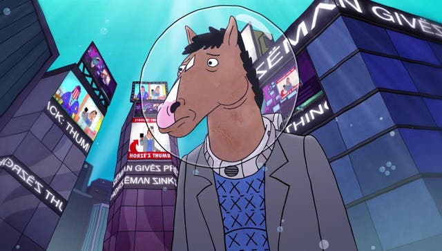 Why the long face?: BoJack, lost in a sea of self-loathing and booze, is both funny and heartbreaking