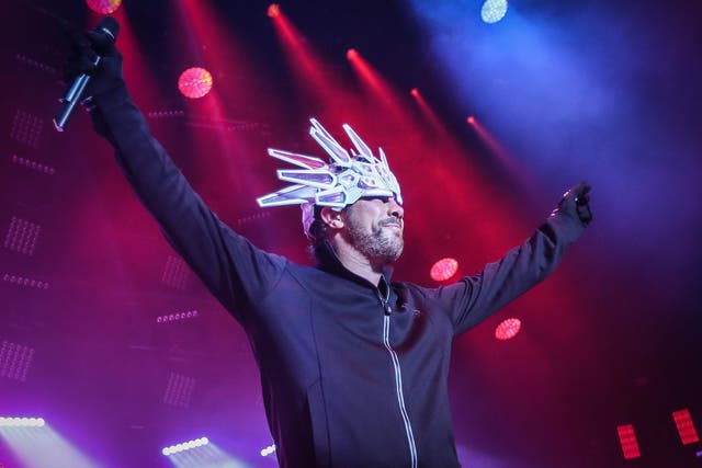 Jamiroquai performs at The Roundhouse in London
