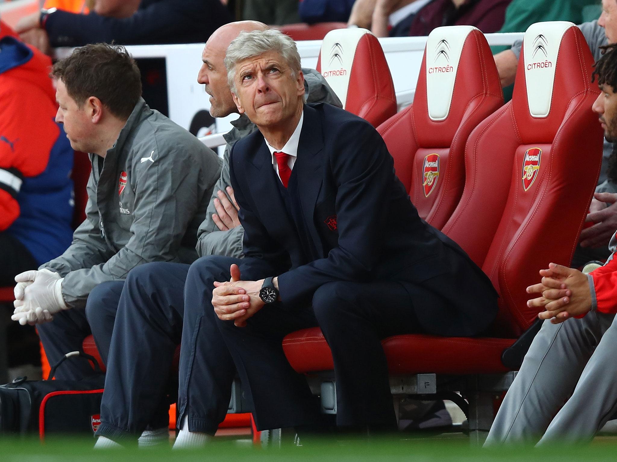 Arsene Wenger is keeping his cards close to his chest regarding his future