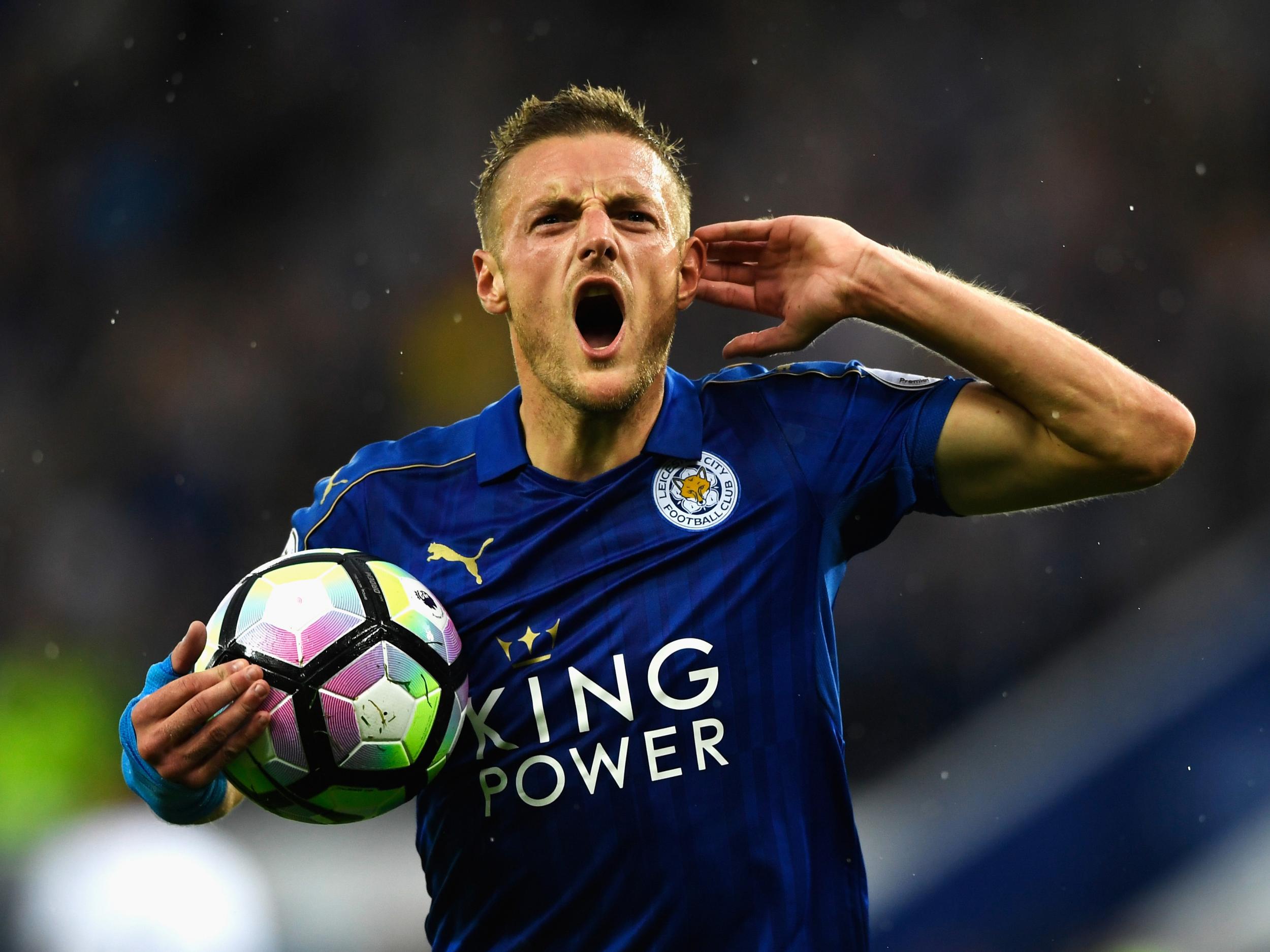 Vardy struggled in his first season as a Leicester player