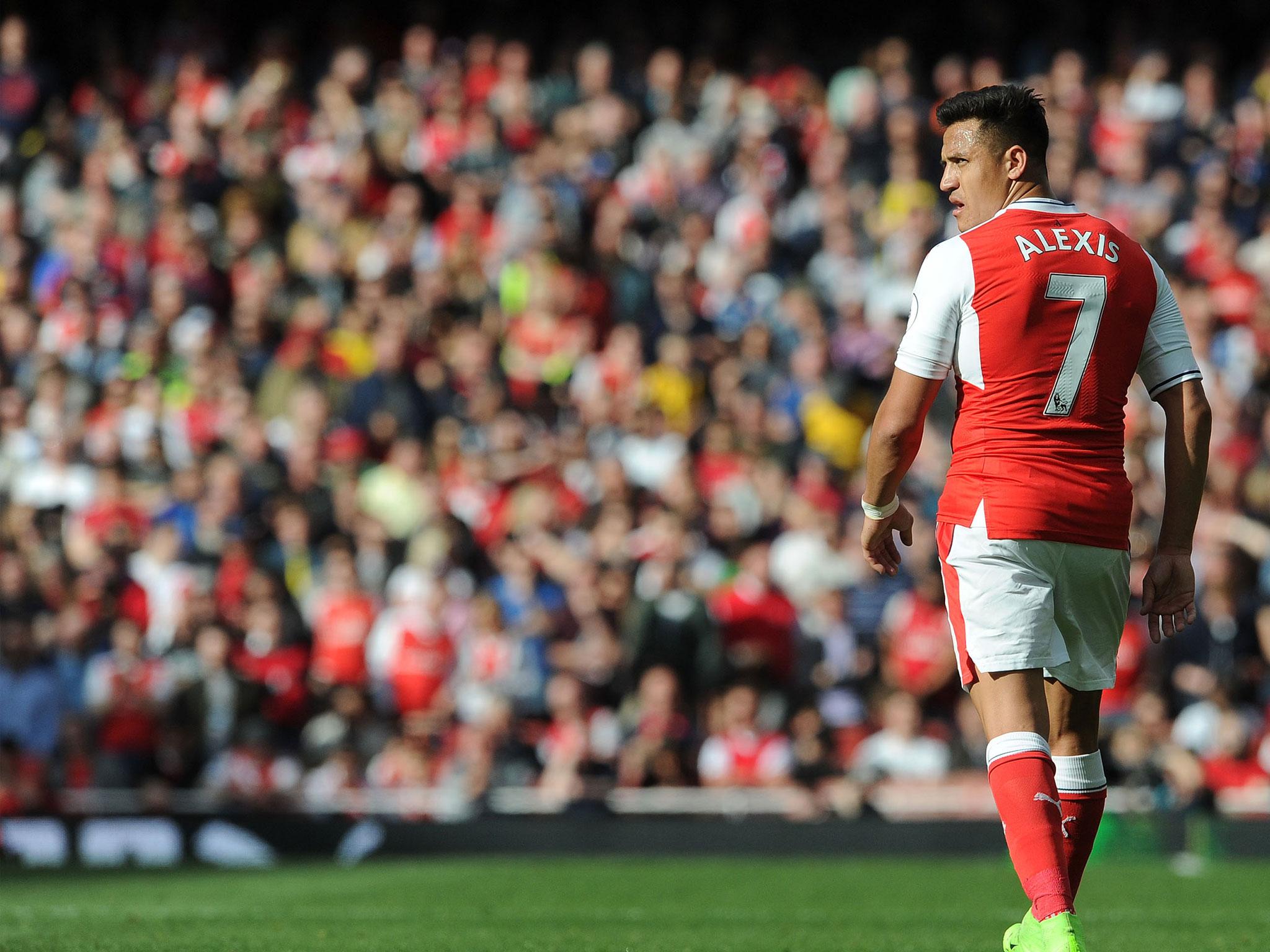 Alexis Sanchez's future at the Emirates remains firmly up in the air