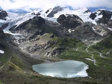 Time-lapse photos of melting glaciers capture climate change in action