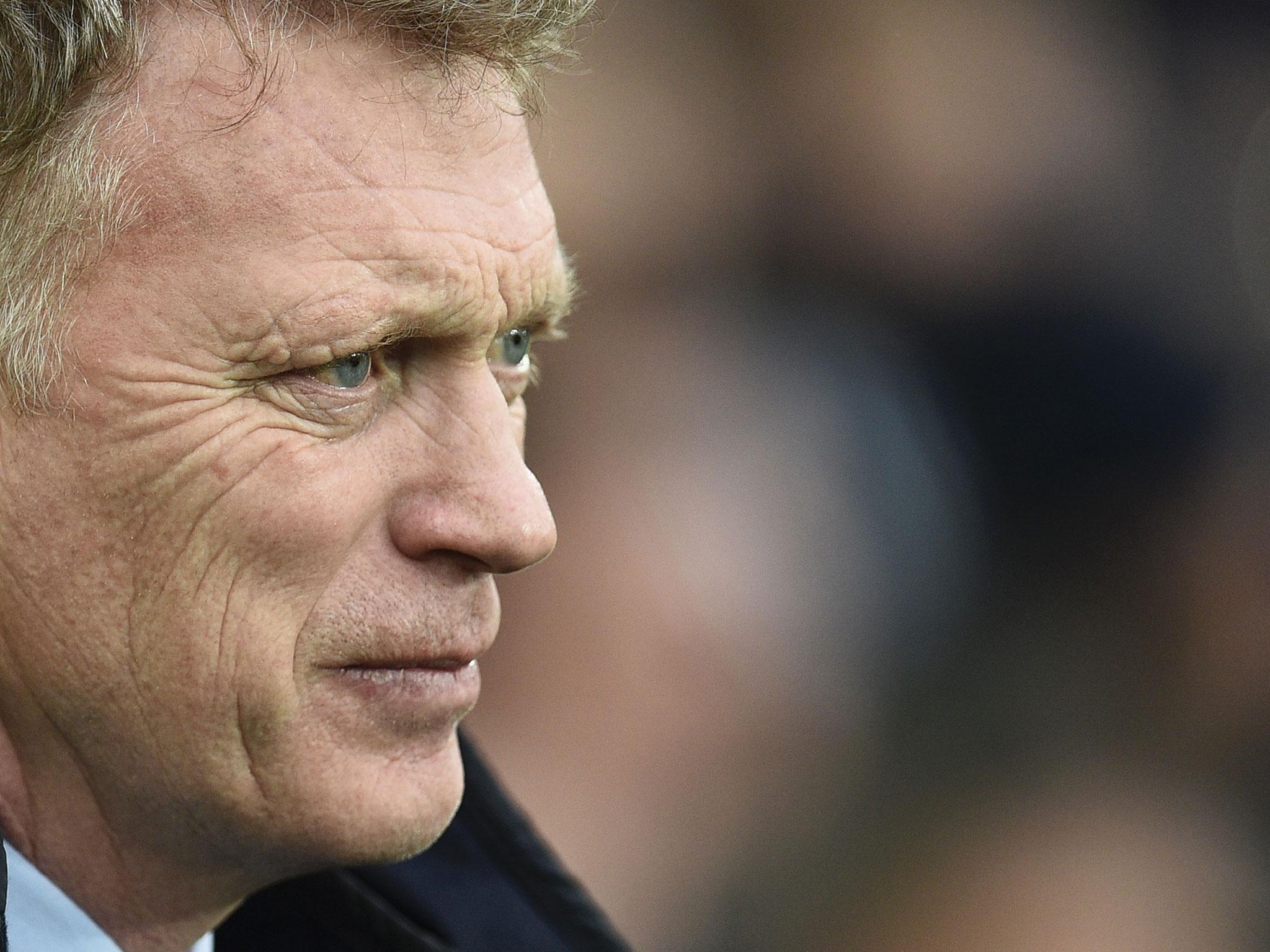 Asked about the week, Moyes said he was surprised by some of the criticism he'd received