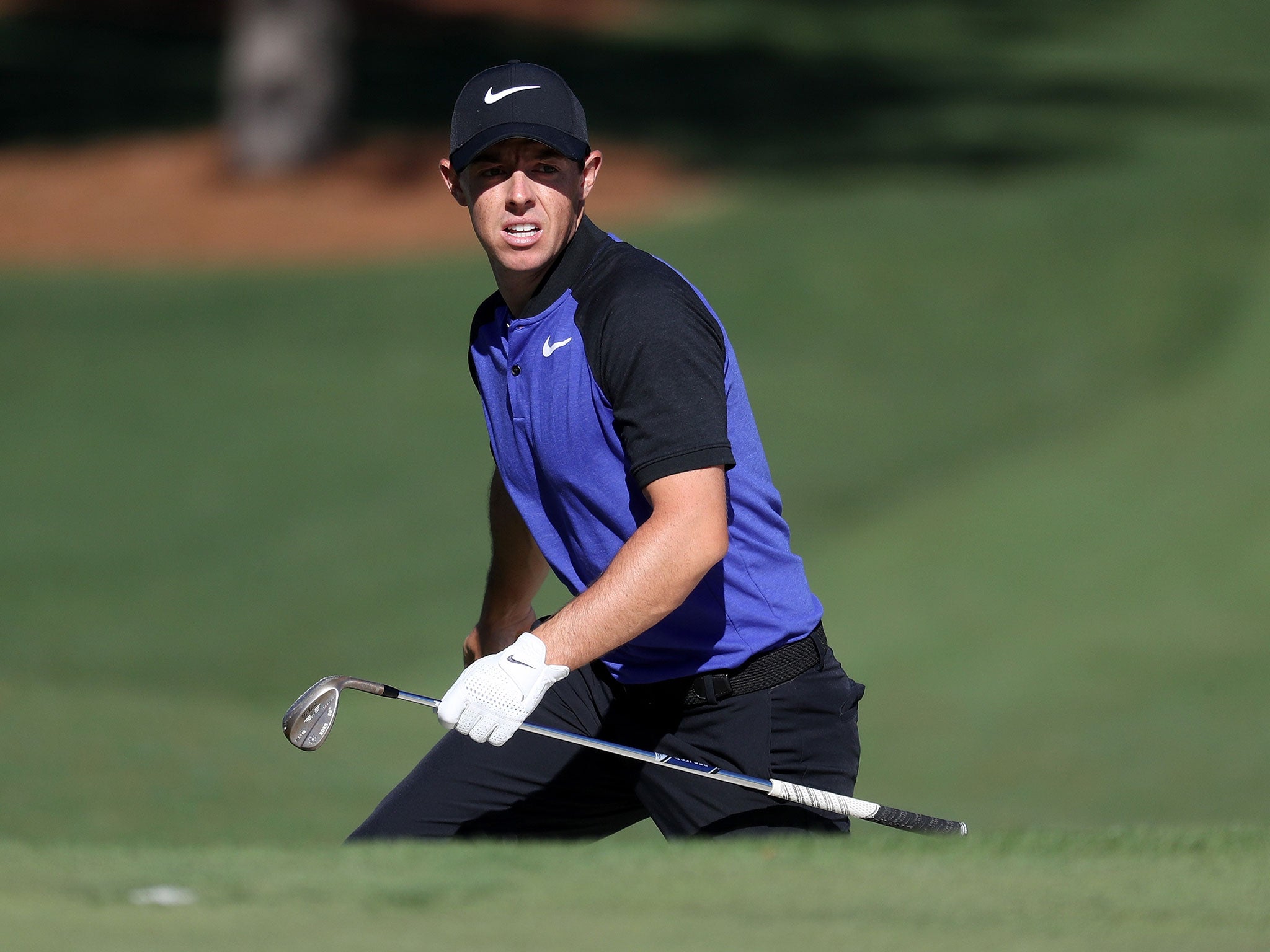Rory McIlroy admitted that those who know him best will confirm he is not his usual calm self at the Masters