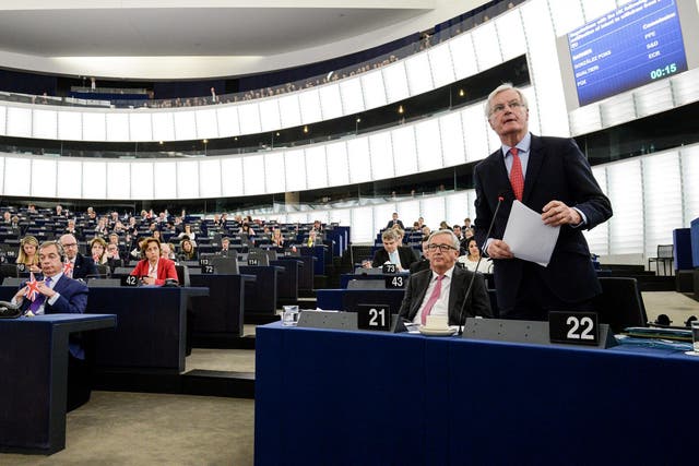 European commission member in charge of Brexit negotiations with Britain, Michel Barnier