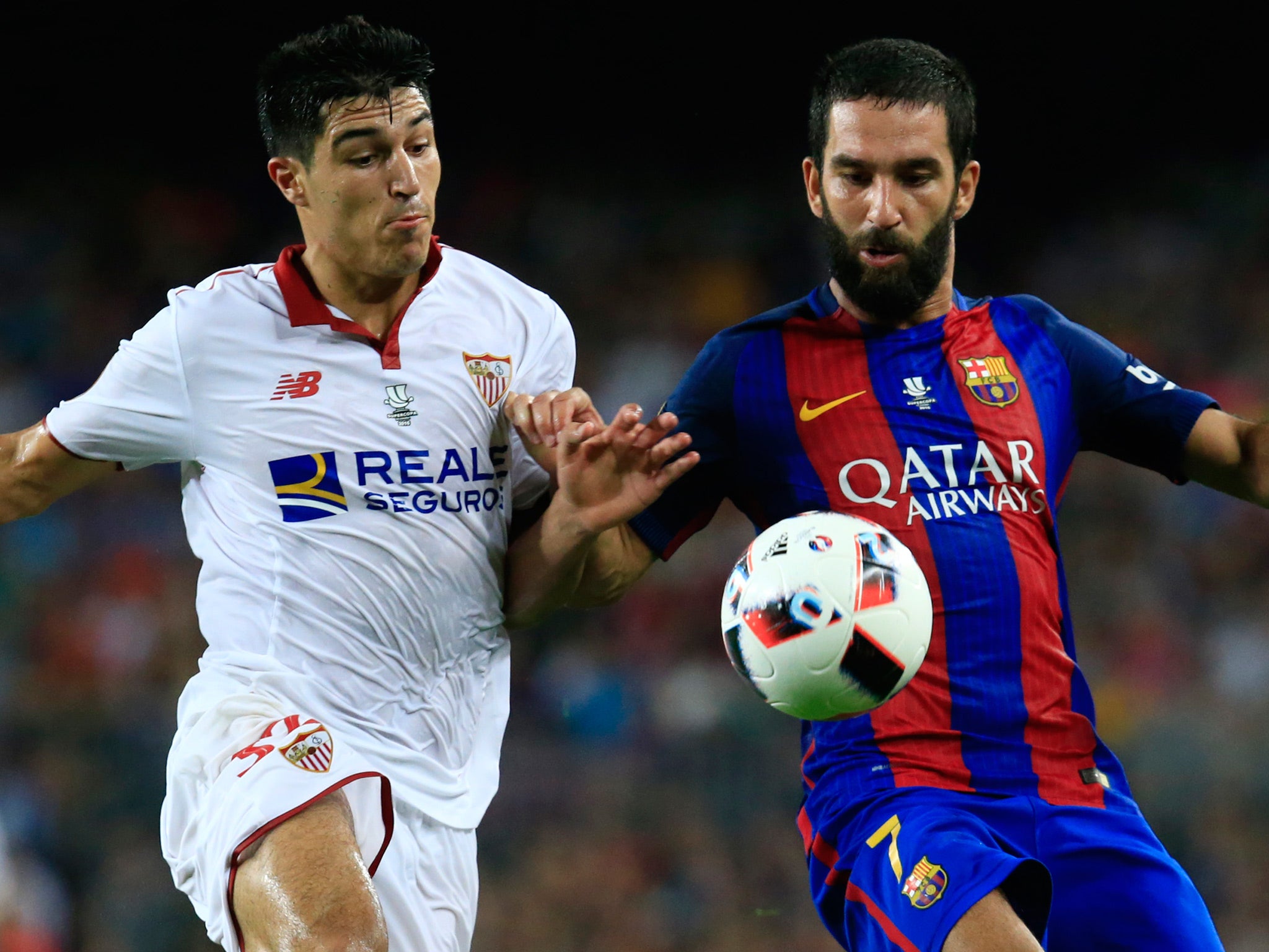 Sevilla and Barcelona will do battle at the Nou Camp for the second time this season