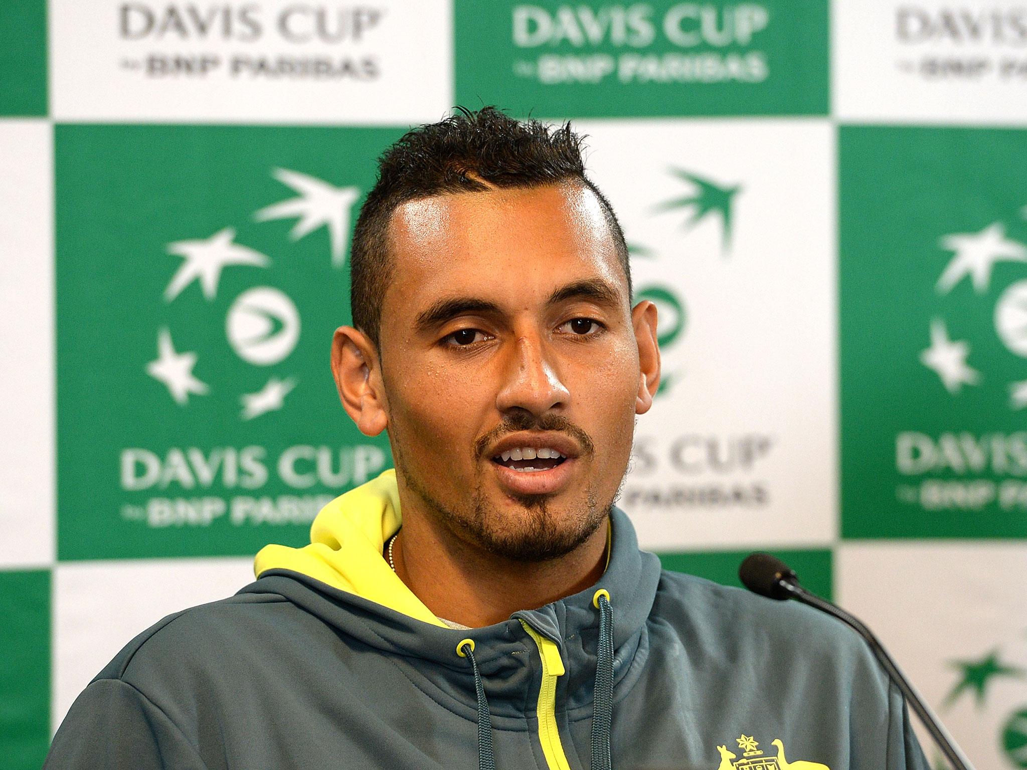 Nick Kyrgios continues to surprise with his antics