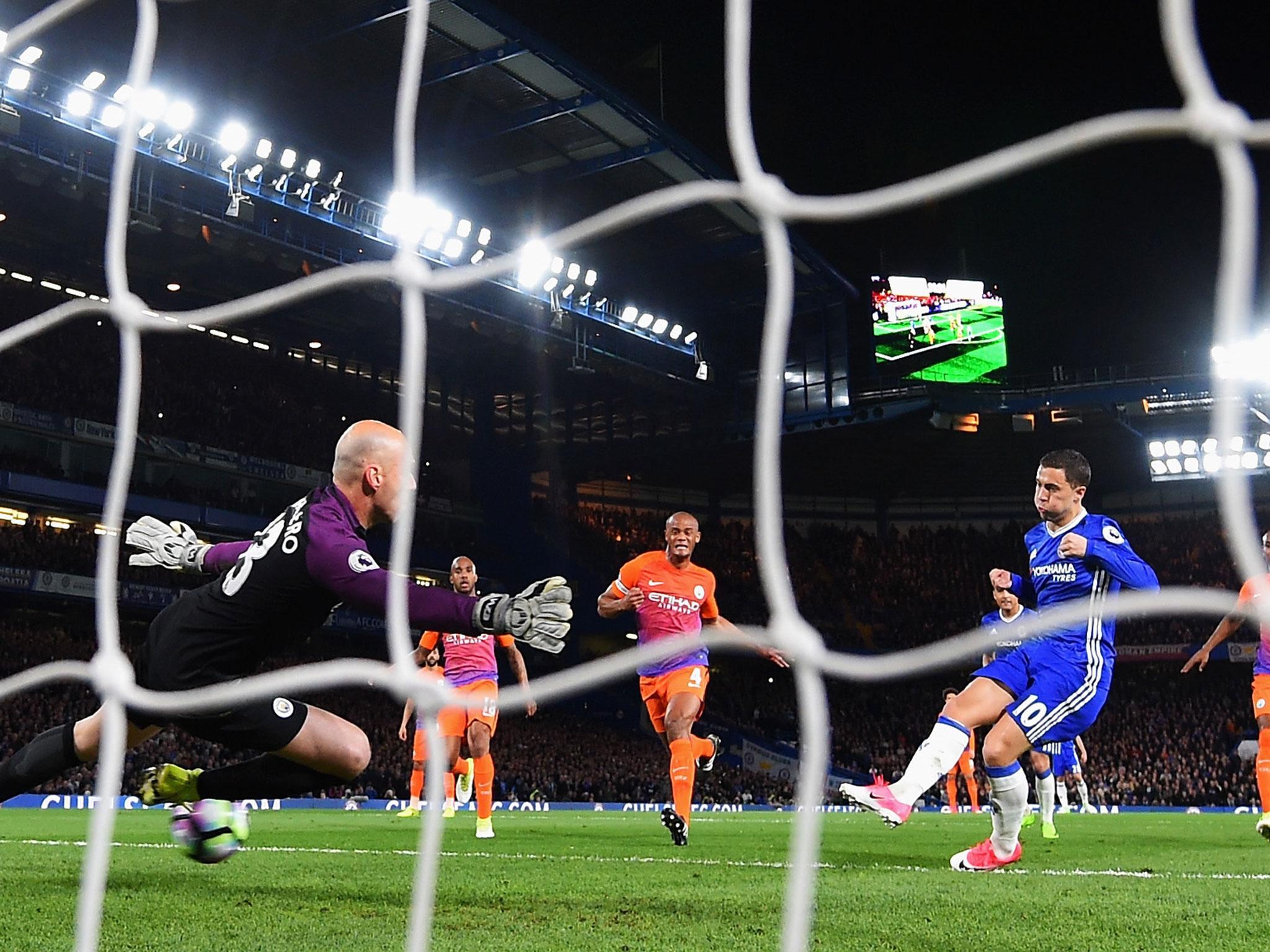 Eden Hazard scored twice to earn Chelsea a valuable win