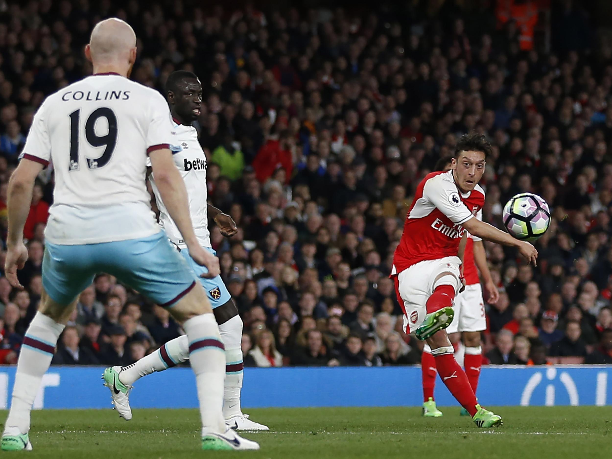 Ozil sparked Arsenal's win