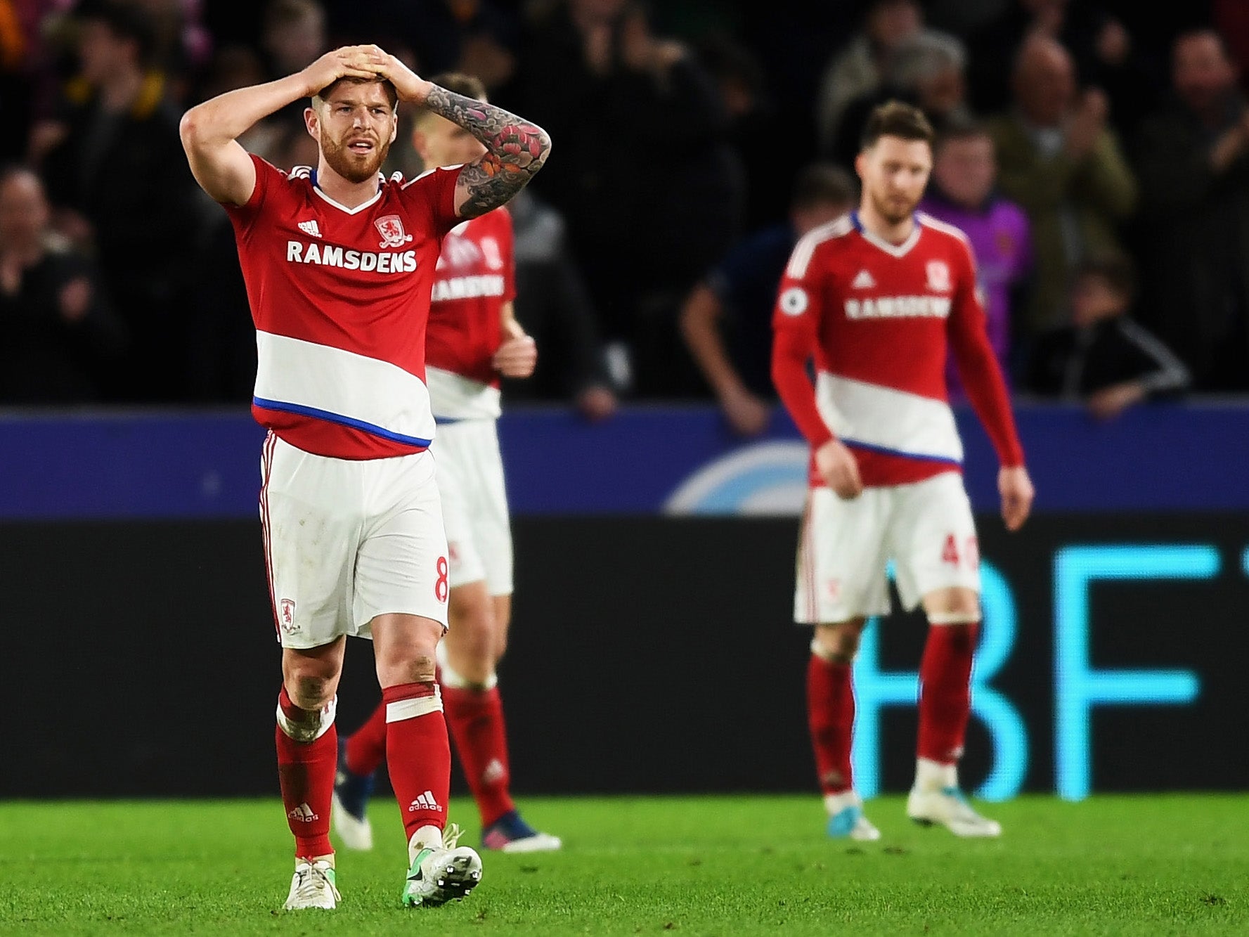 Middlesbrough are left staring at relegation