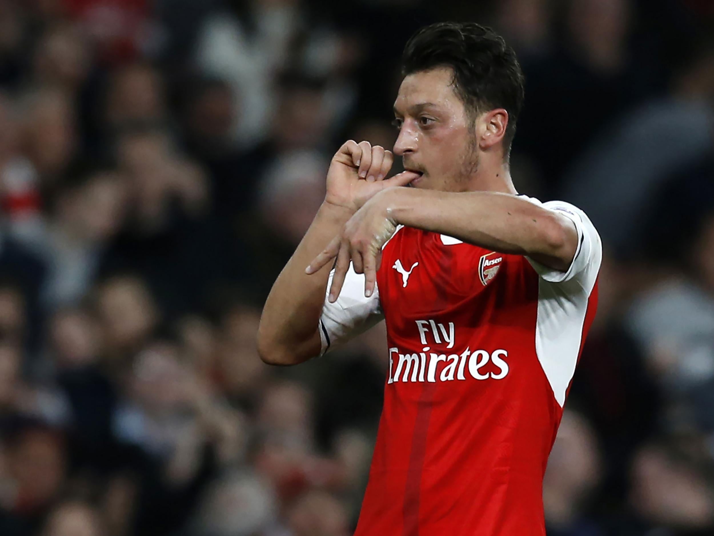Mesut Ozil returned to form with an impressive display against the Hammers